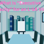 An image showing a workspace where persons with executive capacity are allowed to work as they established their executive capacity for their L-1A Visa