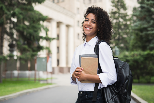 8 - Edwards Law An image showing a foreign student studying in the United States as she successfully accessed a F-1 Students Visa.