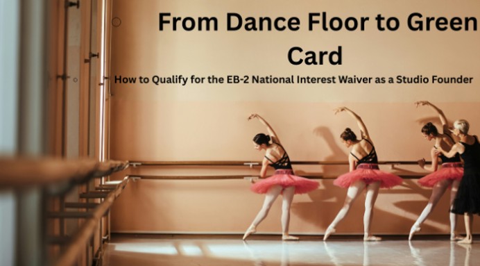 Blog 1 - Ballerina - Edwards Law Image showing ballerina instructor teaching her class as she followed the legal process of qualifying for an EB-2 National Interest Waiver to work in the U.S.